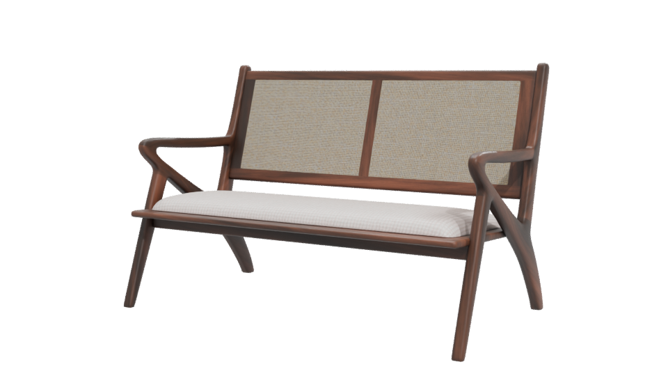Stylish Outdoor Sofa Model - Professional 3D Model Render 12