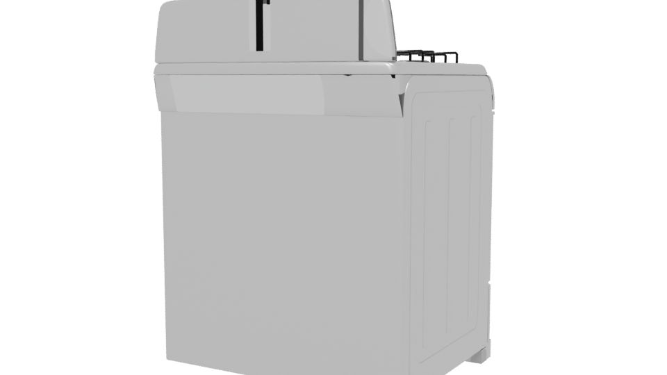 Stylish Gas Range 3D Model - Professional 3D Model Render 6