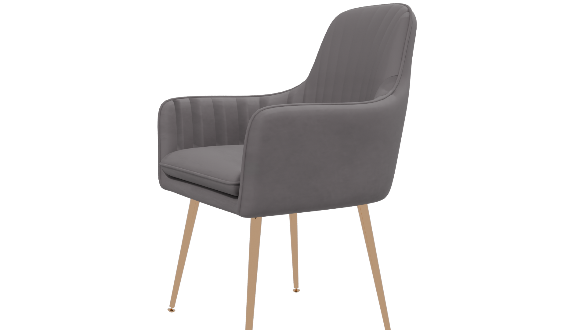 Stylish Modern Accent Chair 3D - Professional 3D Model Render 28