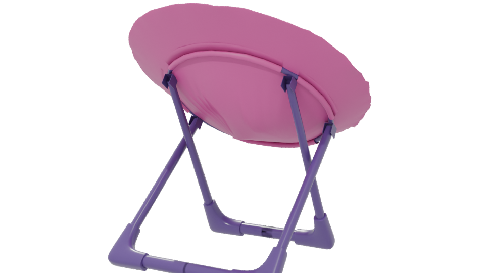 Kids Cozy Chair Model 3D - Professional 3D Model Render 6