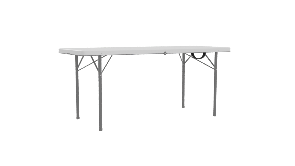 Folding Table 3D Model - Professional 3D Model Render 10