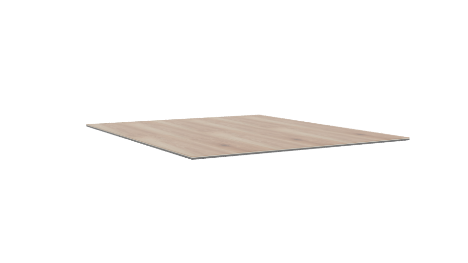 Elegant Wooden Floor Panel 3D - Professional 3D Model Render 4