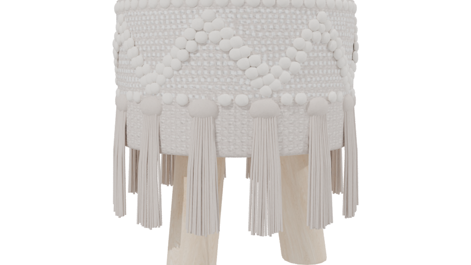 Stylish Macrame Plant Holder 3D - Professional 3D Model Render 2