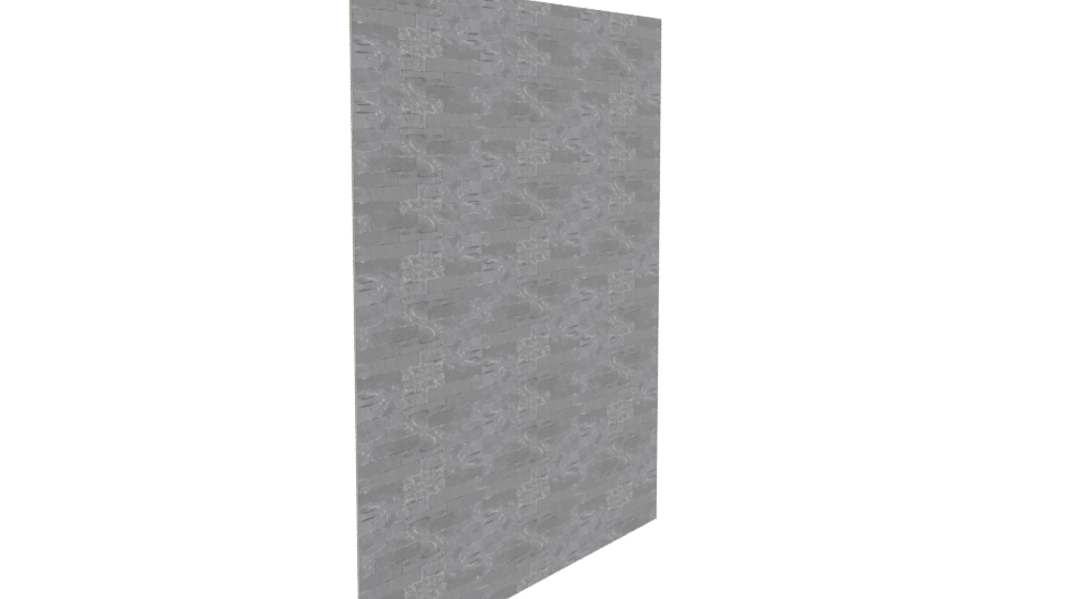 Gray Textured Panel 3D Model - Professional 3D Model Render 9