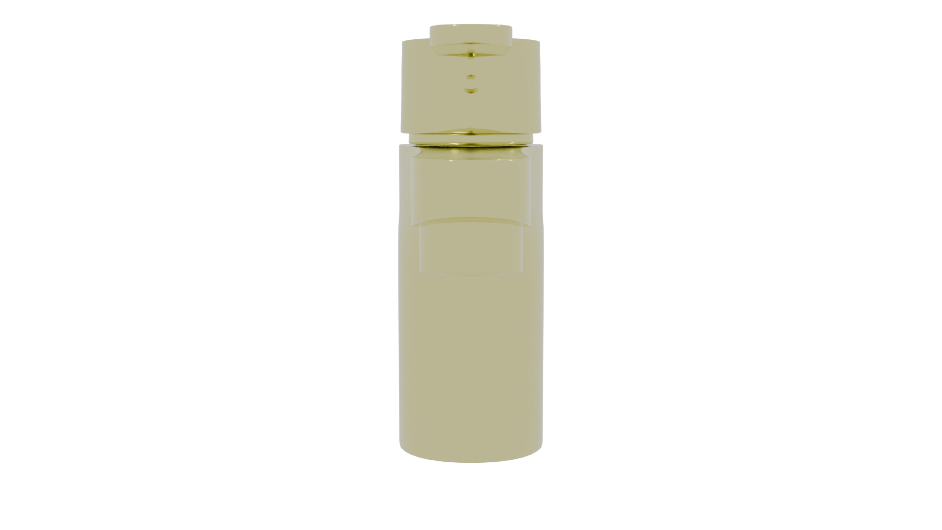 Gold Bathroom Faucet 3D Model - Professional 3D Model Render 2