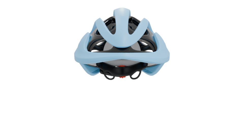 Lightweight Modern Bicycle Helmet 3D Model - Professional 3D Model Render 11