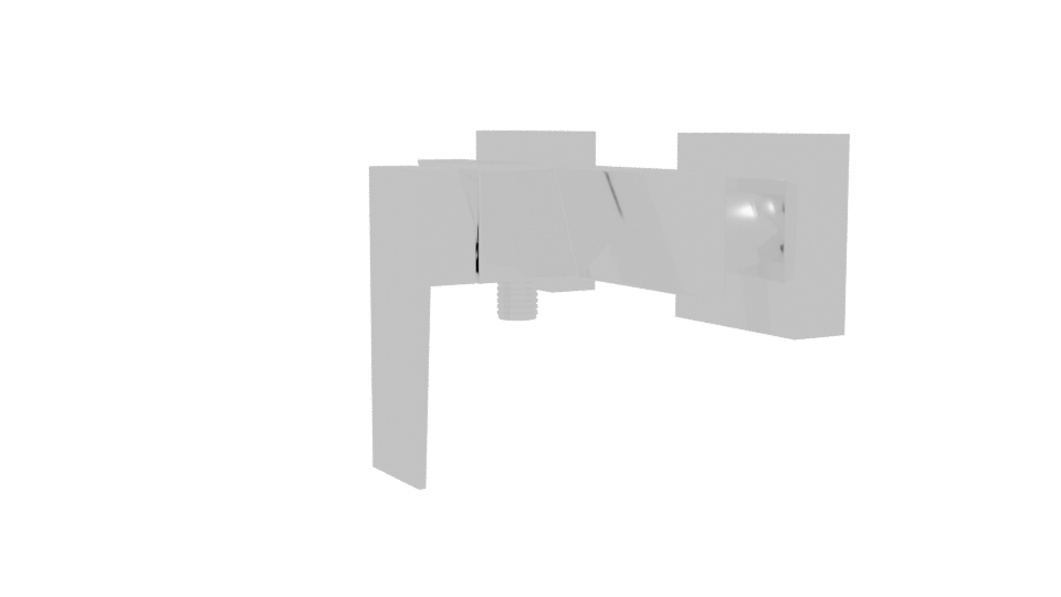 Contemporary Wall Mounted Faucet 3D - Professional 3D Model Render 13