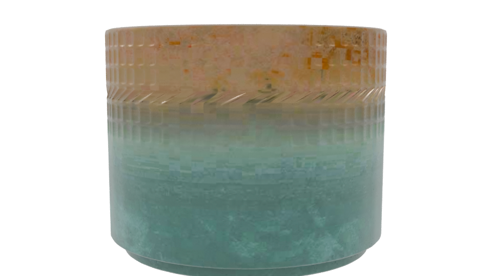 Stylized Decorative Pot Model - Professional 3D Model Render 9