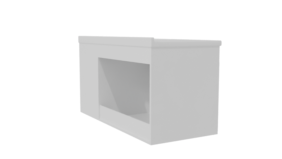 Elegant Modern Bathroom Vanity 3D - Professional 3D Model Render 7