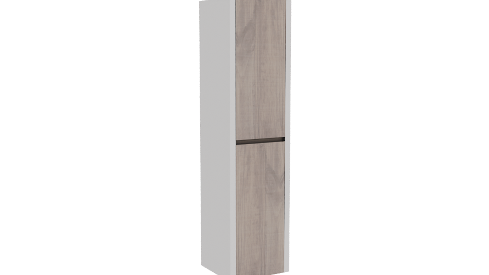 Modern Bathroom Side Cabinet 3D - Professional 3D Model Render 10