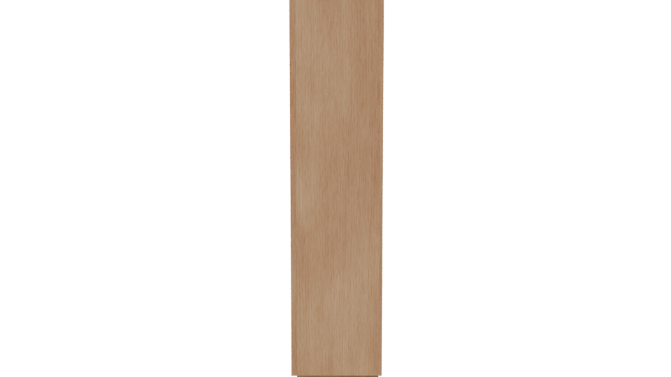 Modern Glass Display Cabinet 3D - Professional 3D Model Render 2