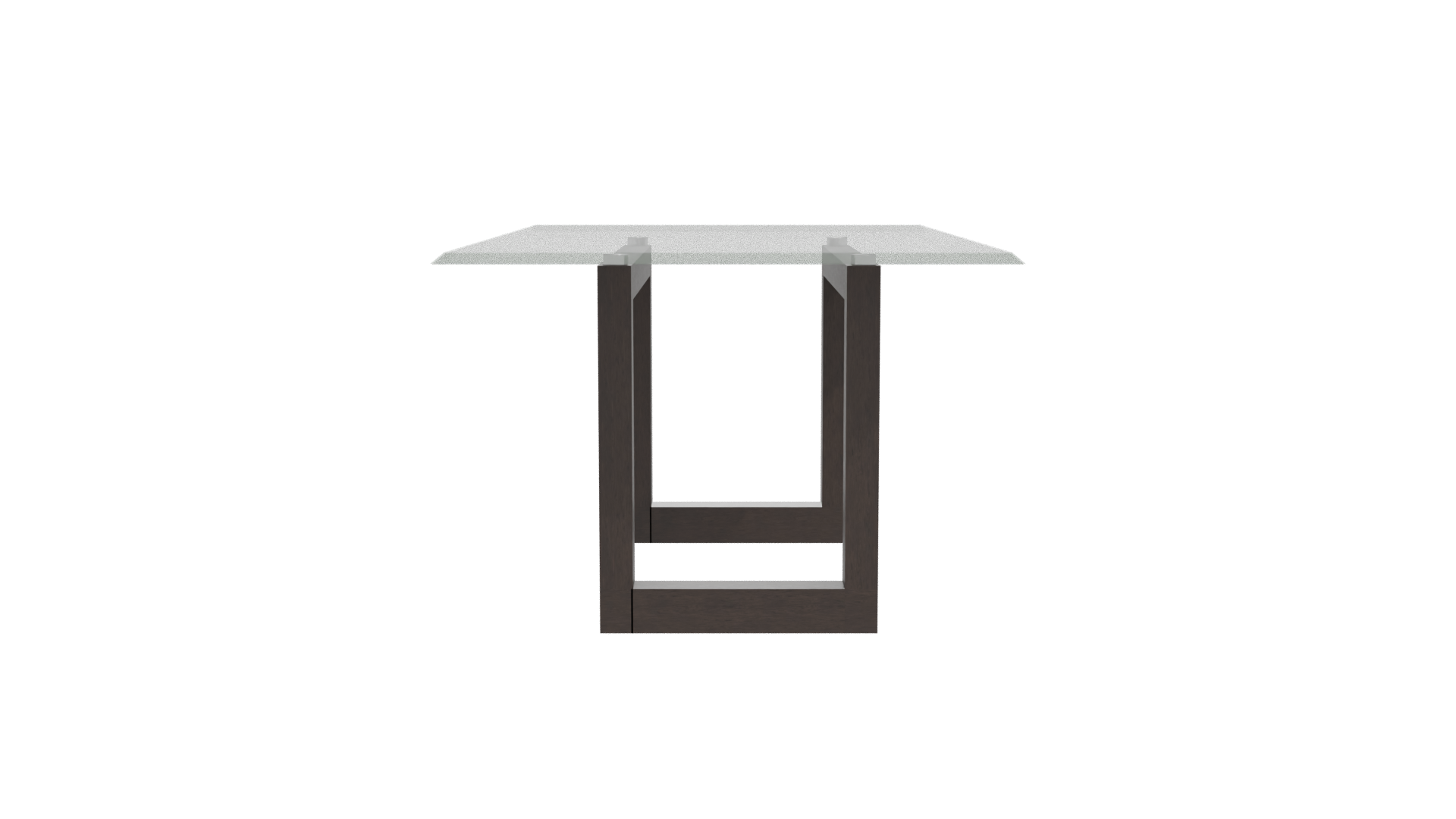 Stylish Glass Top Table 3D - Professional 3D Model Render 26