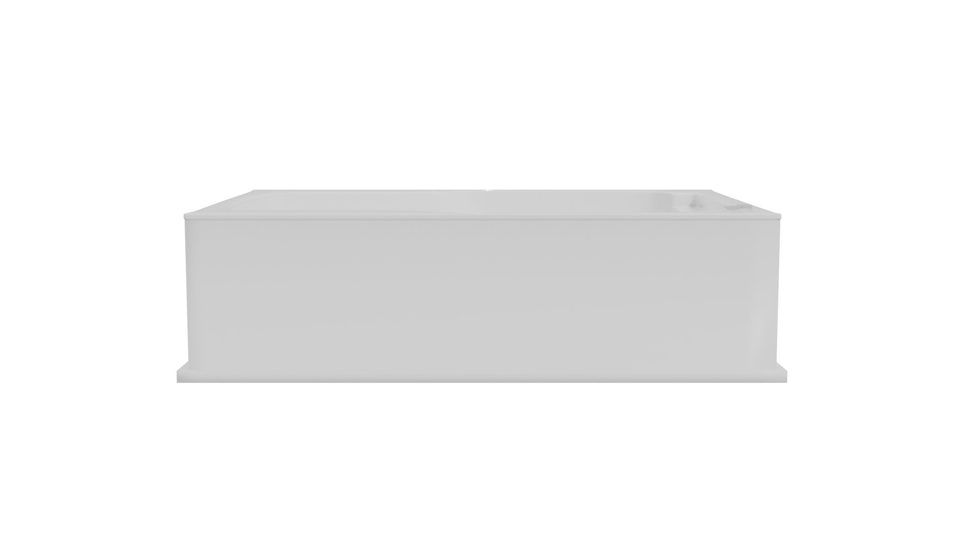 Elegant Modern Bathtub 3D Model - Professional 3D Model Render 11