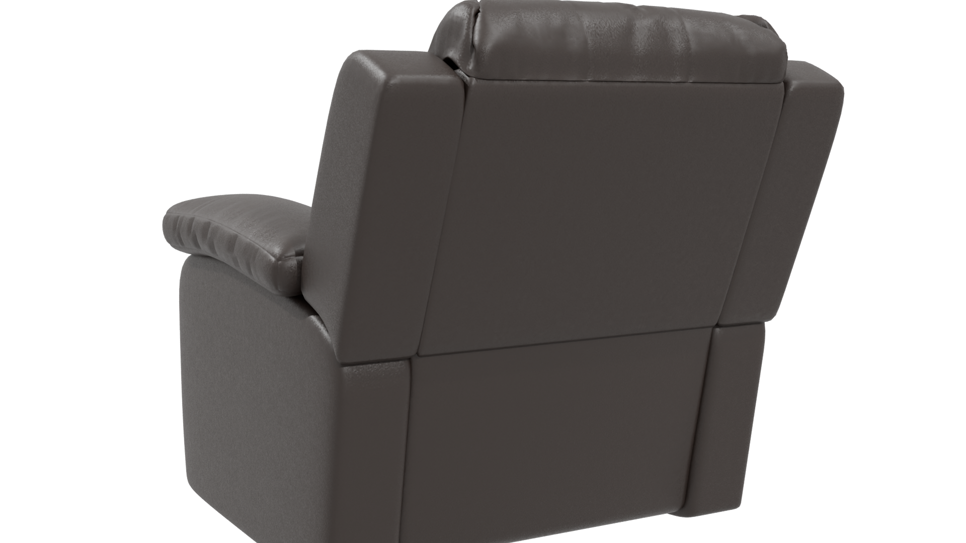Leather Recliner Chair 3D Model - Professional 3D Model Render 4