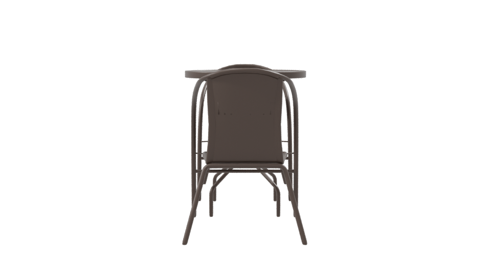 Stylish Outdoor Dining Set 3D - Professional 3D Model Render 8