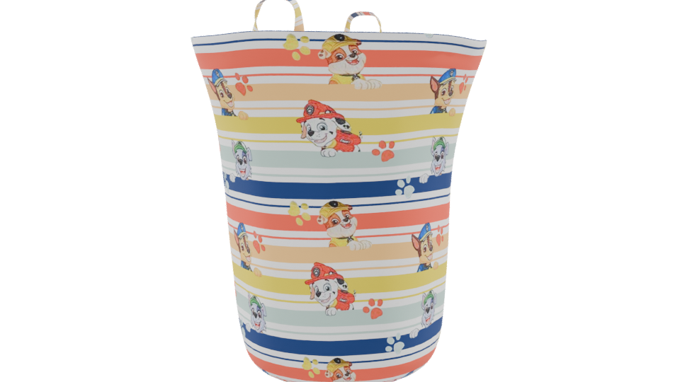 Colorful Decorative Storage Bin 3D - Professional 3D Model Render 9