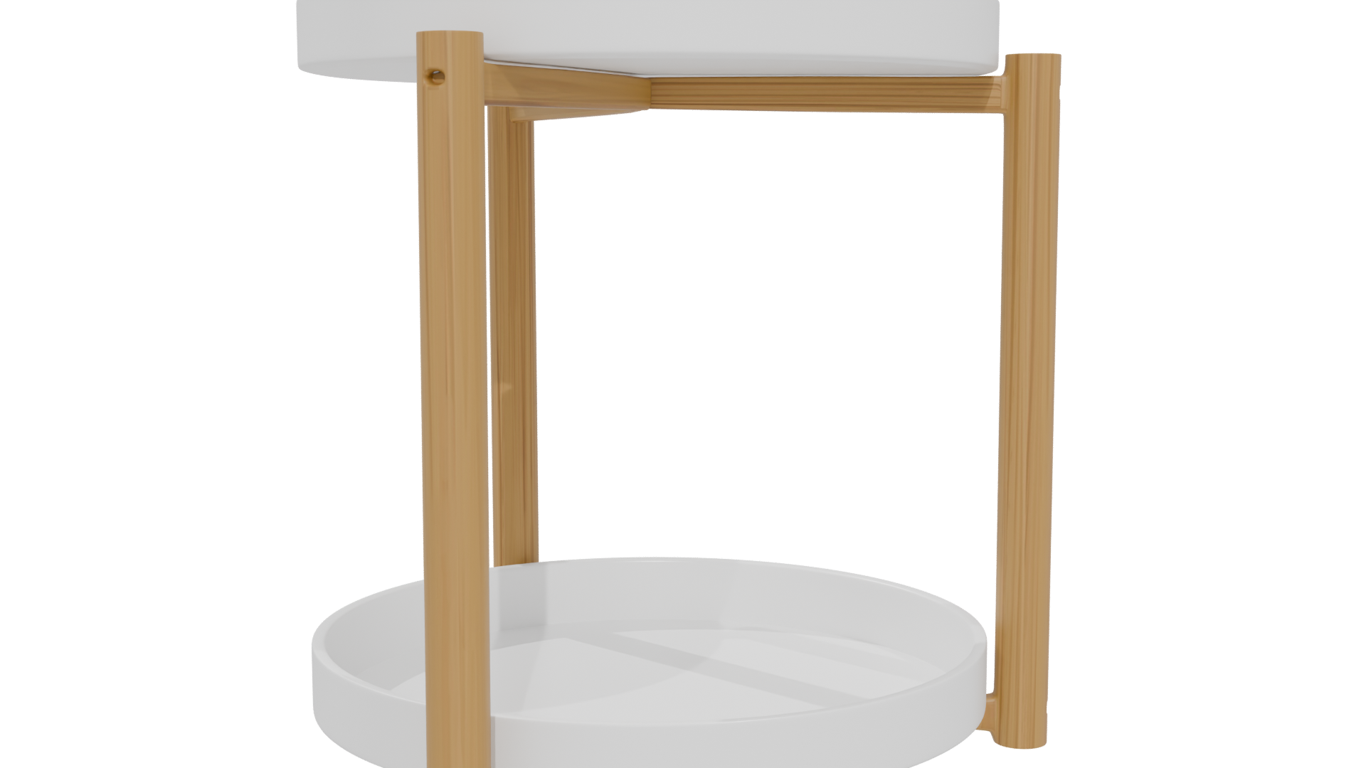 Minimalist Modern Round Table 3D - Professional 3D Model Render 5