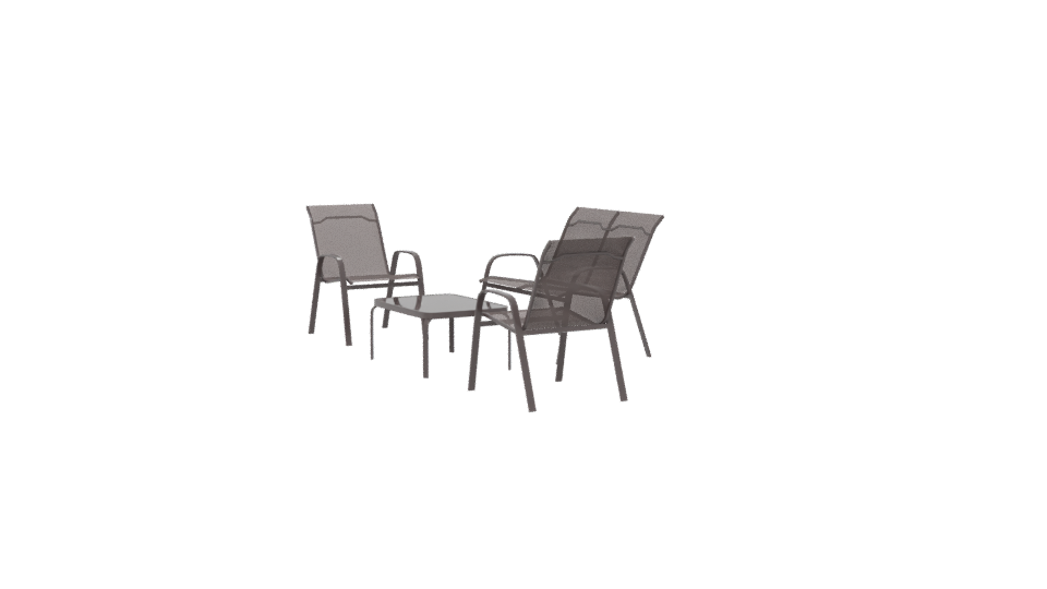 Outdoor Patio Seating Set 3D - Professional 3D Model Render 13
