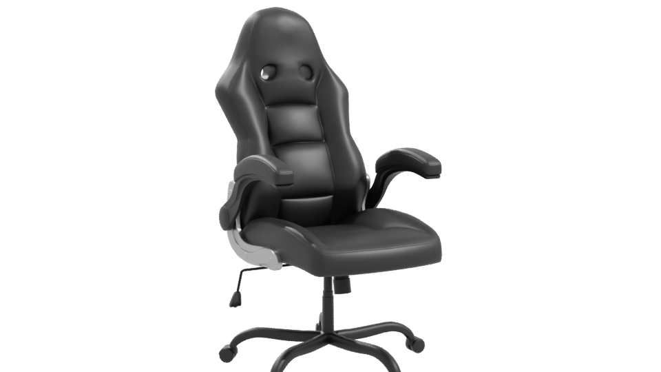 Ergonomic Gaming Chair 3D Model - Professional 3D Model Render 10