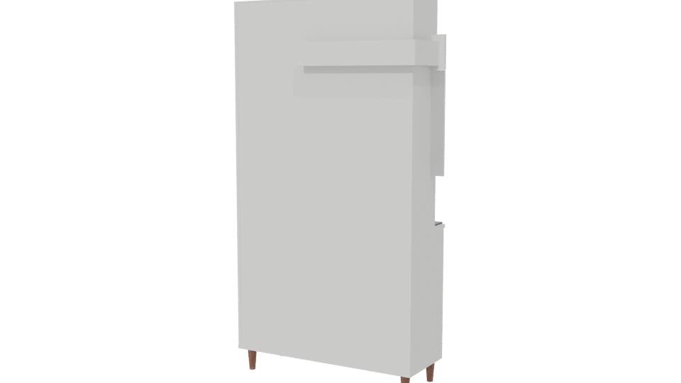 Stylish Modern Kitchen Cabinet 3D Model - Professional 3D Model Render 6