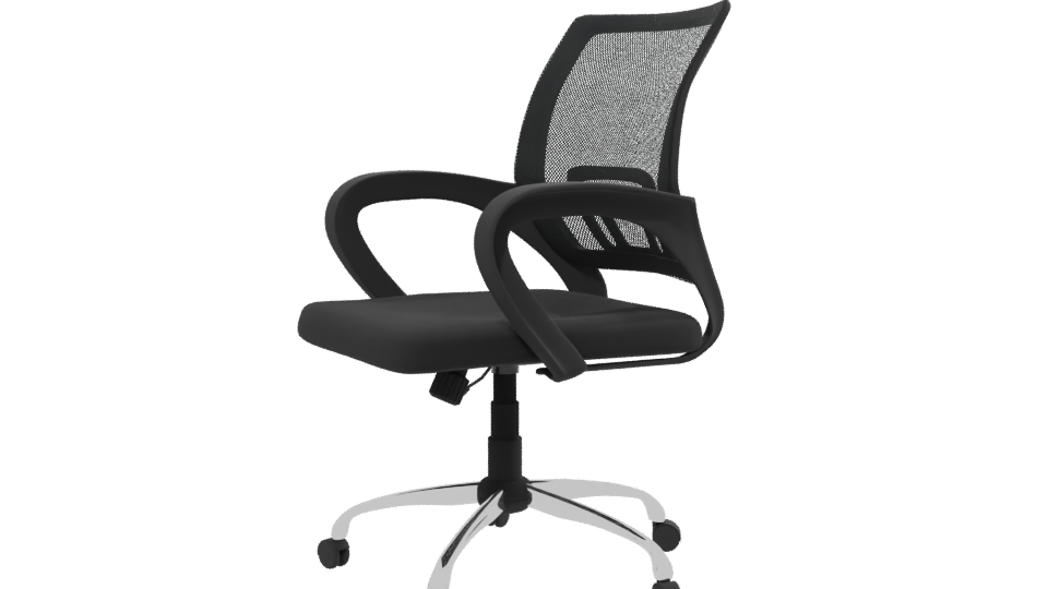 Elegant Office Chair 3D Model - Professional 3D Model Render 13