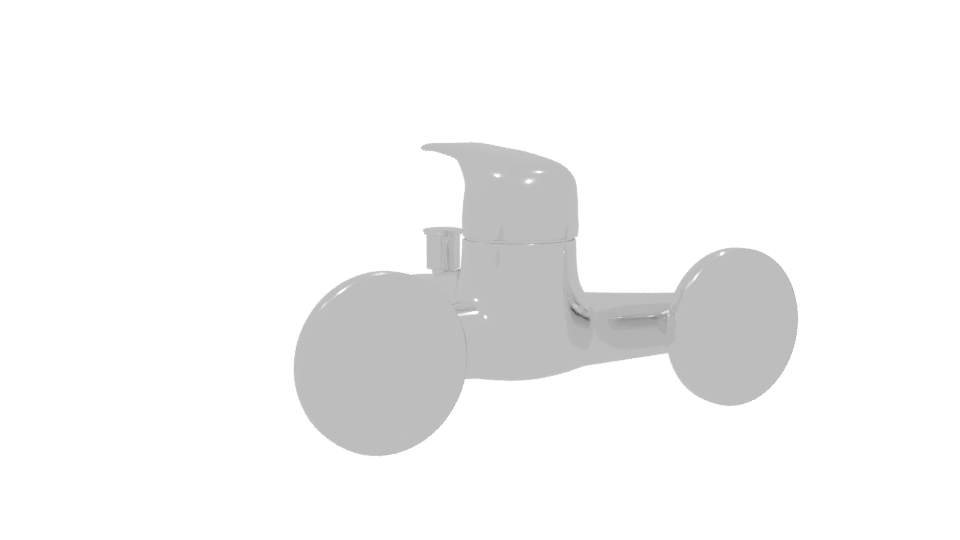 Stylish Bathroom Faucet Model 3D - Professional 3D Model Render 4