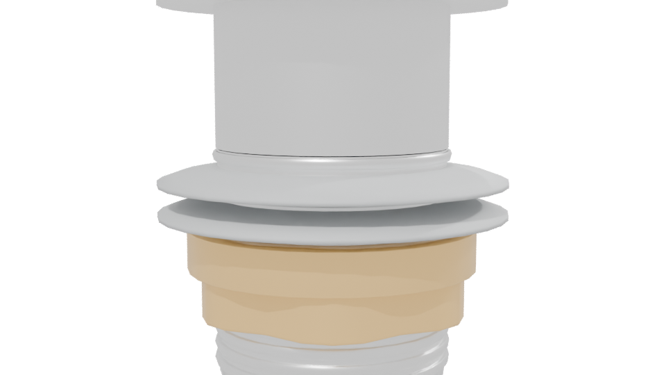 Stylish Bathroom Sink Drain 3D - Professional 3D Model Render 13