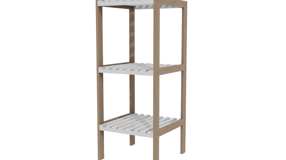 Repisa Mad 2 Band 3D Model - Professional 3D Model Render 12