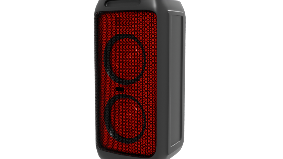 Portable Bluetooth Speaker Model - Professional 3D Model Render 12