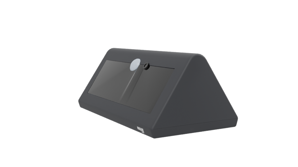 Sleek Outdoor Solar Light - Professional 3D Model Render 13