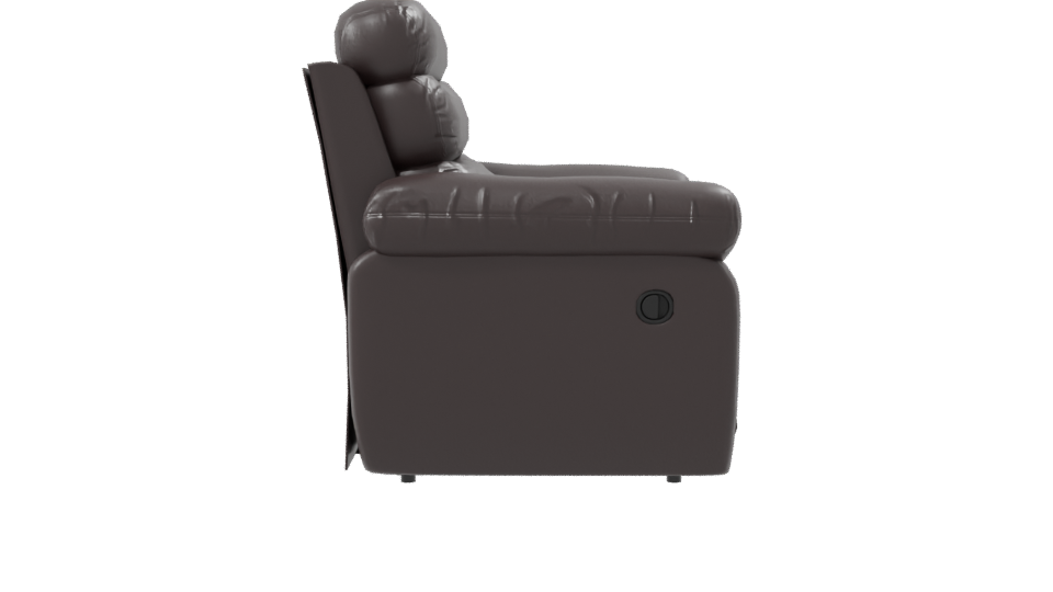 Cozy Recliner Armchair Model - Professional 3D Model Render 8