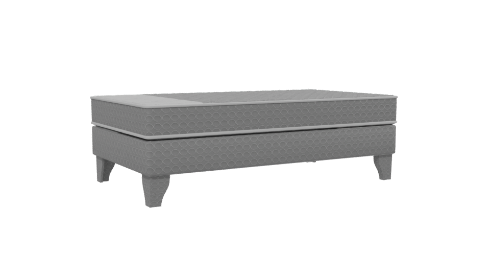 Stylish Modern Bed 3D Model - Professional 3D Model Render 13