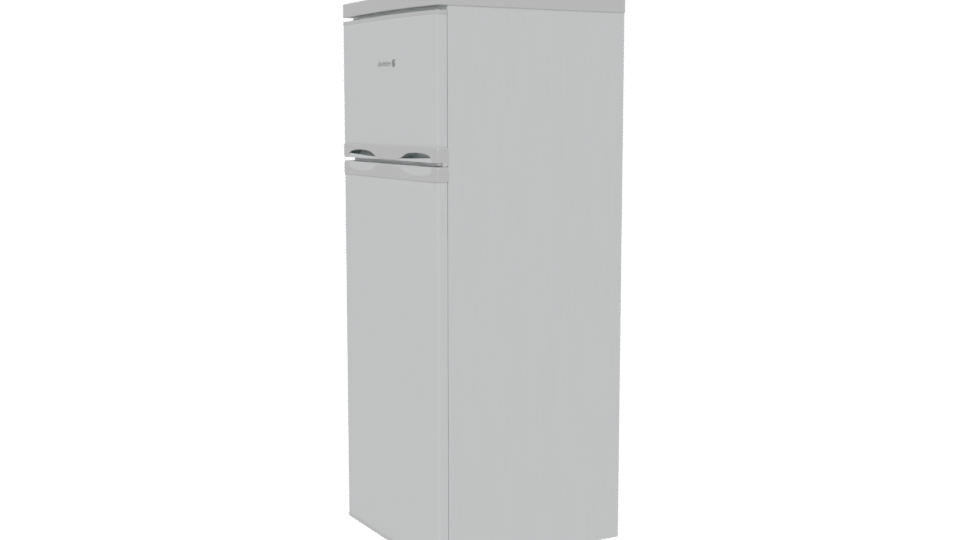 Stylish Top-Freezer Refrigerator 3D - Professional 3D Model Render 13