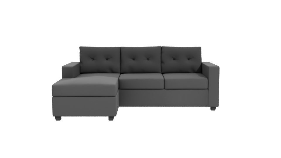 Stylish Modern Sectional Sofa 3D - Professional 3D Model Render 11