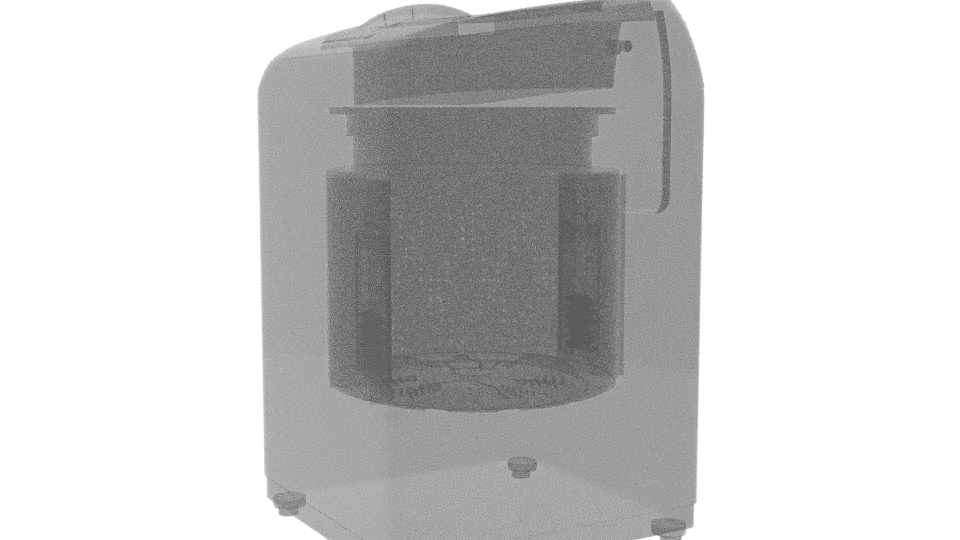 Automatic Washing Machine 3D Model - Professional 3D Model Render 13