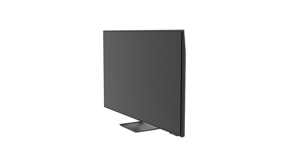 Curved Screen LED Monitor Model - Professional 3D Model Render 13