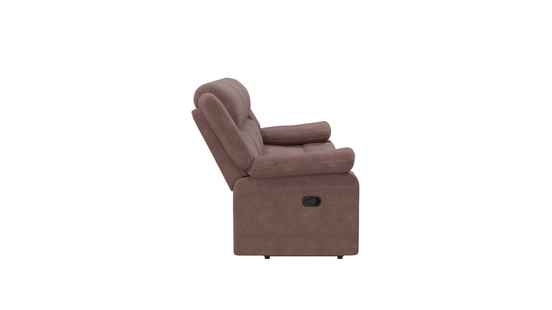 Contemporary Reclining Sofa Model - Professional 3D Model Render 8