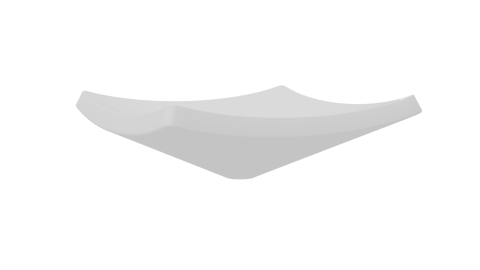 Stylized Decorative Wall Tray 3D - Professional 3D Model Render 7