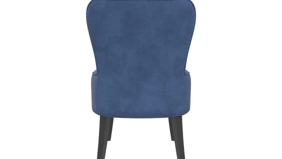Stylish Fabric Accent Chair 3D - Professional 3D Model Render 5