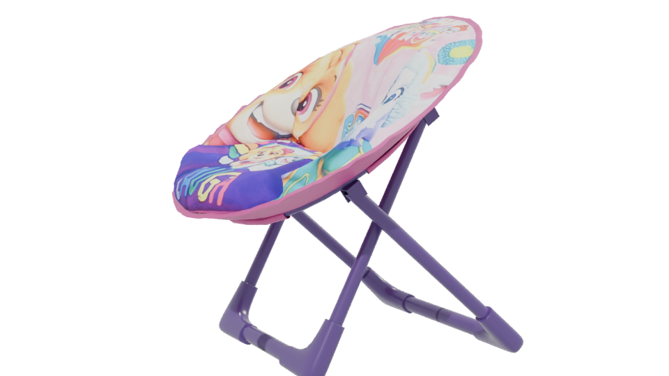 Kids Cozy Chair Model 3D - Professional 3D Model Render 13