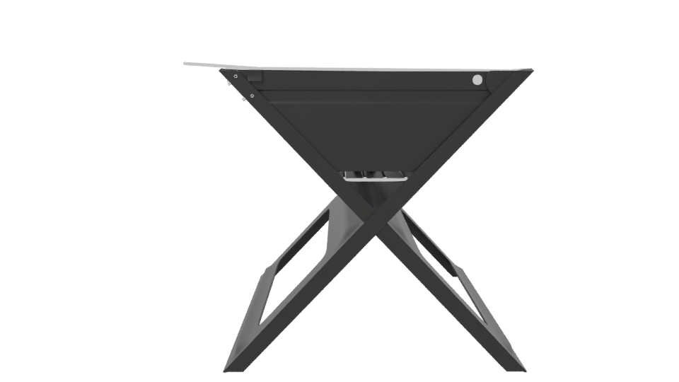 Portable Outdoor Charcoal Grill 3D - Professional 3D Model Render 2