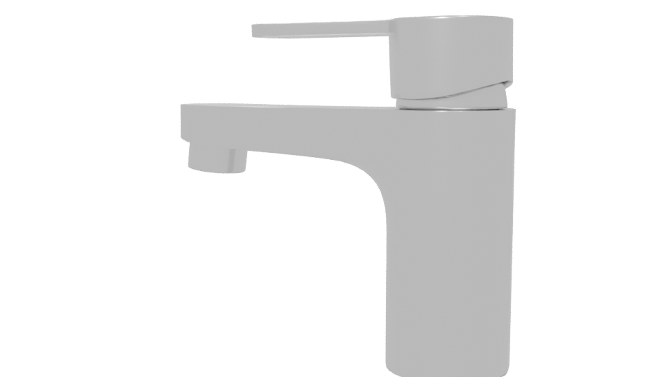 Modern Bathroom Faucet 3D Model - Professional 3D Model Render 6