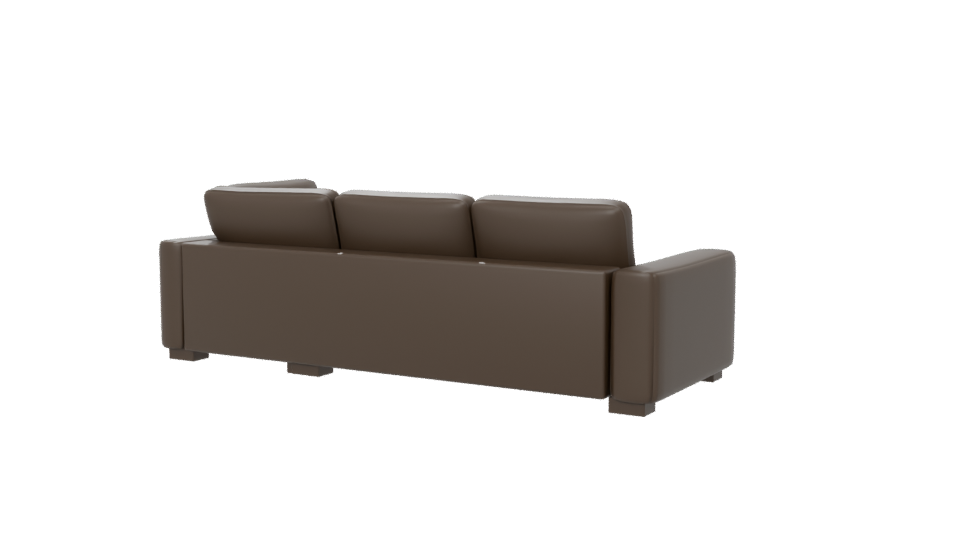 Stylish Modern Sofa 3D Model - Professional 3D Model Render 6
