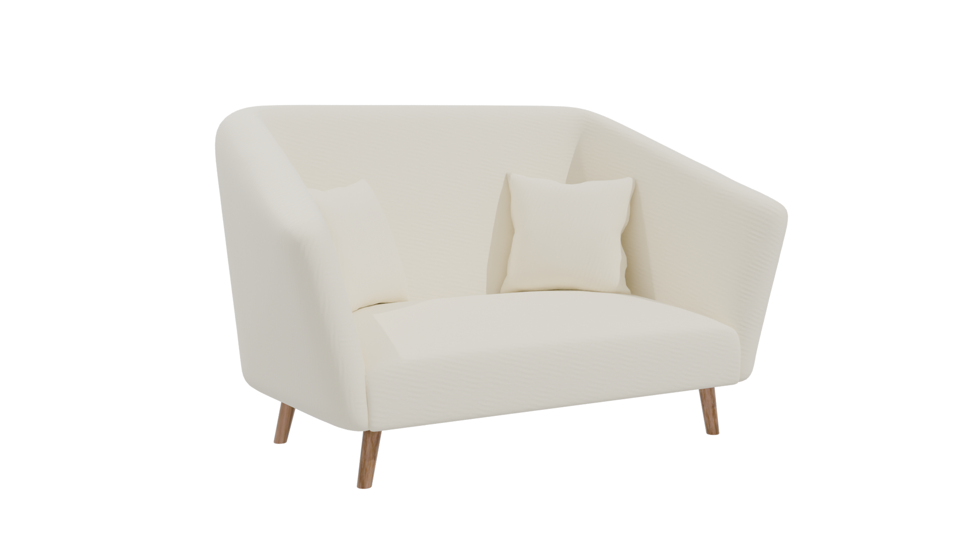 Modern Sofa with Cushions 3D - Professional 3D Model Render 10