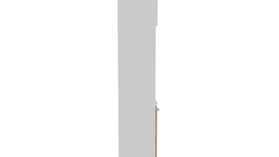 Stylish Wooden Cabinet 3D Model - Professional 3D Model Render 8