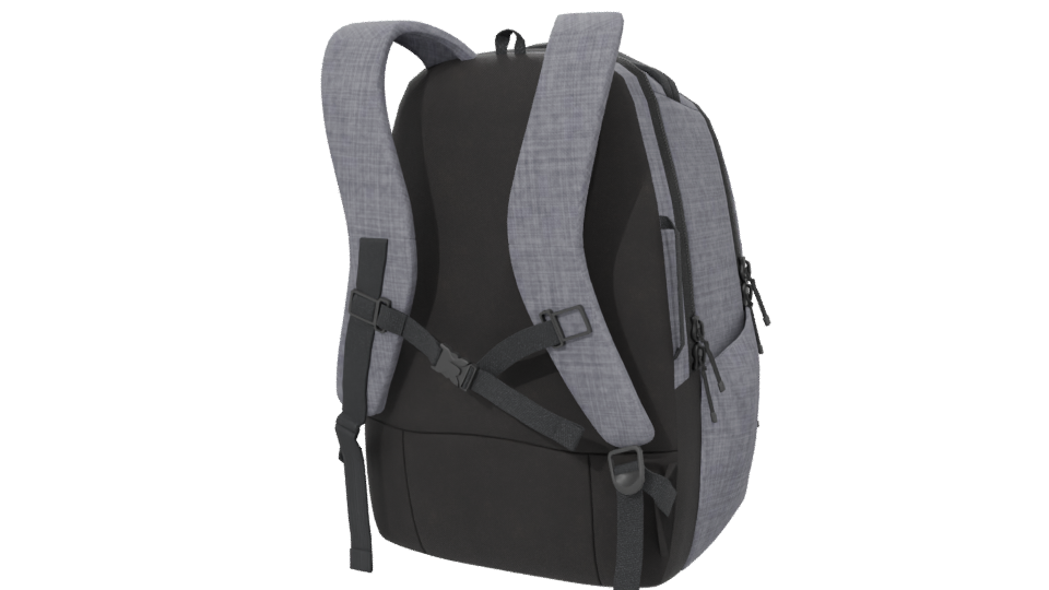 Stylish Everyday Backpack Model - Professional 3D Model Render 6