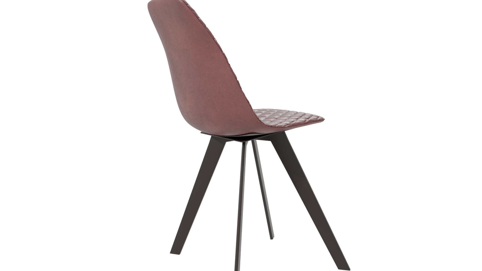Stylish Textured Dining Chair Model - Professional 3D Model Render 22