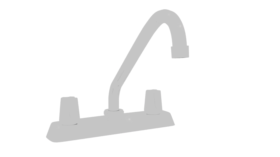 Modern Bathroom Faucet 3D Model - Professional 3D Model Render 10