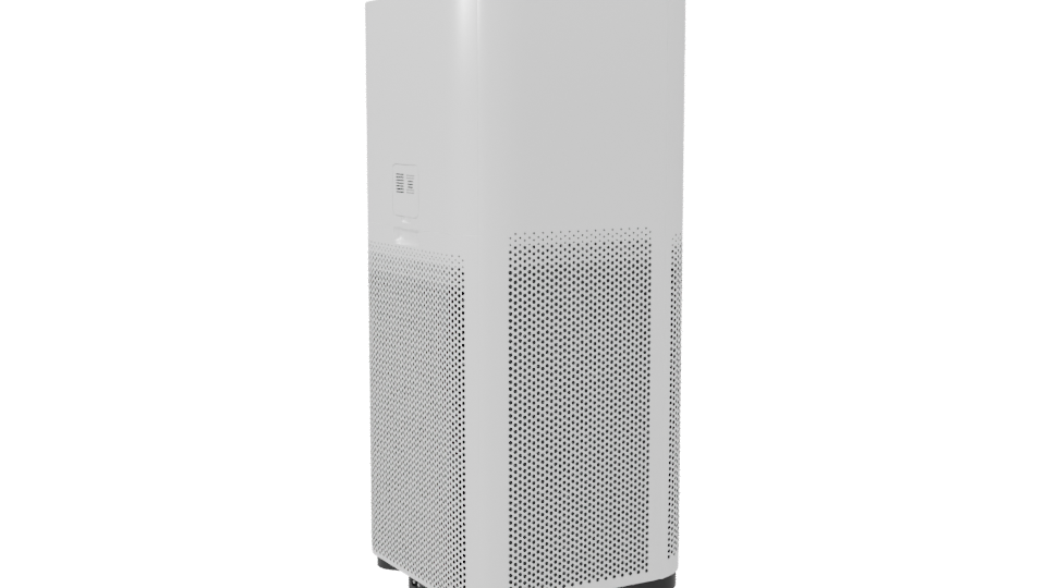 Contemporary Air Purifier 3D Model - Professional 3D Model Render 7