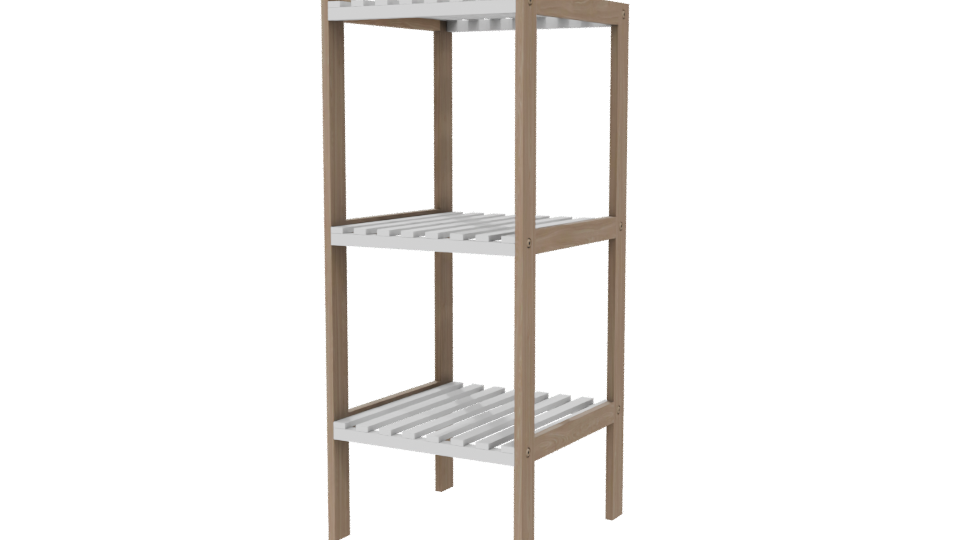 Repisa Mad 2 Band 3D Model - Professional 3D Model Render 6